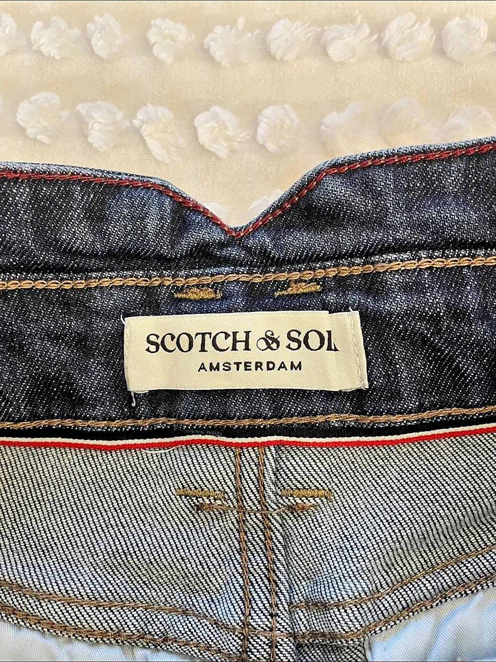 Scotch & Soda Free Spirit Straight Leg Jeans in Blue Waist 29 NWT - Picture 6 of 10